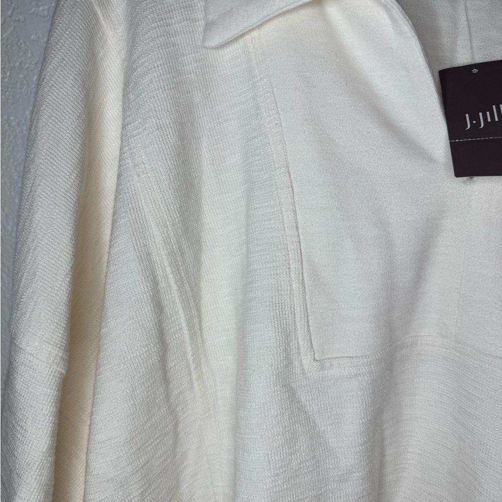 J Jill Pure Organic NWT Oversized Beachy Lagenlook Pullover Long Sleeve 4X - Picture 3 of 6